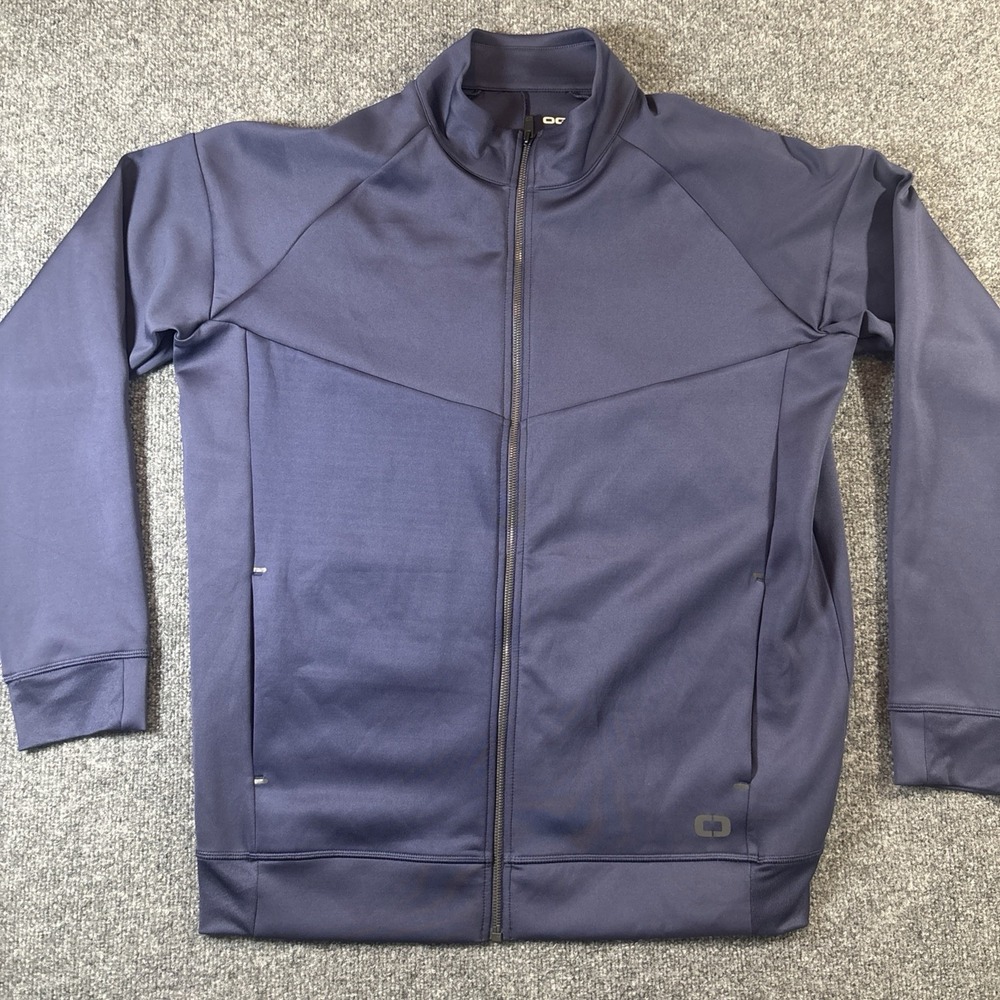 Ogio Full-Zip Mid Weight Jacket MEN'S XL Navy Blue Golf